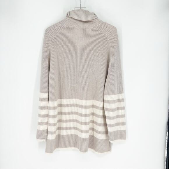 COS Striped Rollneck Sweater L - Picture 3 of 5